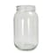 Qorpak Bottle Wide Mouth Glass 128 Oz Clear, PK4 GLA-00883 - alternate 4