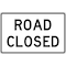 Lyle Road Closed Traffic Sign, 30 in Height, 48 in Width, Aluminum, Horizontal Rectangle, English R11-2-48HA - alternate 2
