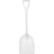 Remco Hygienic Square Point Shovel, Polypropylene Blade, 23 1/2 in L, White 69815 - alternate 1