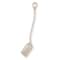 Remco Ergonomic Square Point Shovel, Polypropylene Blade, 50 in L, White 56115 - alternate 1