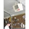 Dayton Electric Wall & Ceiling Unit Heater, 1 Phase, 240/208VAC, 12-1/2 in H x 14 in W x 11-1/4 in D 3UG73 - alternate 5