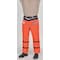 Deltaplus Chainsaw Chaps, Orange, Nylon, 36 in Length WELJE91236 - alternate 3