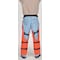 Deltaplus Chainsaw Chaps, Orange, Nylon, 33 in Length WELJE91233 - alternate 4