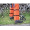 Deltaplus Chainsaw Chaps, Orange, Nylon, 36 in Length WELJE91236 - alternate 4