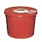 Covidien Sharps Container, Red, Round, 5 Qt, PK5 SR5Q100950 - alternate 2