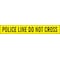 Zoro Select Barricade Tape, Fire Line Do Not Cross, Yellow, 3 in Wide x 1,000 ft Length, Polyethylene, 3 mil B3103Y15-200 - alternate 2
