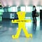Zoro Select Traffic Barriers, Yellow, Caution Wet Floor, Polyethylene 3UTR4 - alternate 1