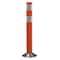 Zoro Select Delineator Post, Polyurethane, High-Intensity Prismatic, 36" Height, 3.5 lb, Orange 04-736 - alternate 1