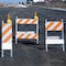 Zoro Select Type 1 Barricade, EGR Sheeting, Not Retroreflective, 41 in Height, 41 in Length, 15 lb 97-03-001-44 - alternate 3