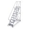 Cotterman 130 in H Steel Rolling Ladder, 10 Steps, 800 lb Load Capacity 2610R2632A3E24B4W5C1P6 - alternate 1