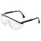 Uvex Astrospec w/Duoflex, Safety Glasses, Anti-Scratch, Clear Lens, Black Frame, Full-Frame S1359 - alternate 1