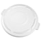 Rubbermaid Commercial BRUTE(R) 44 gal Trash Can Lid, Flat White, Resin, 0 Openings 24 1/2 in W/Dia FG264560WHT - alternate 7