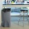Rubbermaid Commercial Untouchable(R) 23 gal Square Indoor Plastic Can, Gray, None, Plastic, 15 1/2 in FG356988GRAY - alternate 5