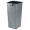 Rubbermaid Commercial Trash Can, Oval, Silver, 23 gal. 7YA65 - alternate 2