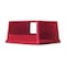Rubbermaid Commercial Glutton(R) 56 gal Trash Can Top, Canopy Red, Resin, 2 Openings 23 in W/Dia FG256V00RED - alternate 1