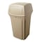 Rubbermaid Commercial Ranger(R) 35 gal Square Outdoor Can, Beige, None, Plastic, 21 1/2 in FG843088BEIG - alternate 6