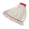 Rubbermaid Commercial 5 in String Wet Mop, 26 oz Dry Wt, Side Gate Connection, Looped-End, White, Cotton FGA25306WH00 - alternate 1