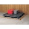 Zoro Select Recycled High Density Polyethylene Pallet, 48 in L, 48 in W, 5 7/8 in H, 4,000 lb Dynamic 0404501  BLACK - alternate 3