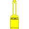Accuform Caution Tag, General Safety, Plastic, 5 1/4 in H x 3 1/4 in W, Yellow, Rectangle, 25 PK TAL325 - alternate 1