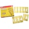 C.H. Hanson Interlocking Stncls, Numb & Letters, Brass, 10071 10071 - alternate 1