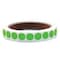 Zoro Select Blank Dot Label Green 1/2"W, Pk1000 3VCL5 - alternate 1