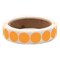 Zoro Select Blank Dot Label Orange 3/4"W, Pk1000 3VCN2 - alternate 1