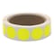 Zoro Select Blank Dot Label Yellow 1"W, Pk1000 3VCP1 - alternate 1