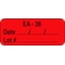 Roll Products Label, 5/8 In. H, 1-11/16 In. W, PK1000, 141432 141432 - alternate 1