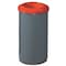 Justrite Cease-Fire 30 gal Round Indoor Metal Can, Red/Gray, None, Steel, Not Applicable 26430 - alternate 1