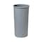 Rubbermaid® Commercial Untouchable Large Plastic Round Waste Receptacle, 22 Gal, Plastic, Gray ; | TJ Russell Supply | Bristol, RI