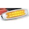 Maxxima Clearance Light, LED, Amber, Oval, 6-1/4 L M20332Y - alternate 3