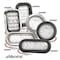 Maxxima Backup Light, LED, Wht, Flange, Rnd, 4 In Dia AX44WF - KIT - alternate 2