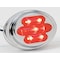 Maxxima Clearance Light, LED, Red, Surface, Oval, 3 L AX24R-KIT - alternate 2