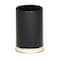 Rubbermaid Commercial Half Round 9 gal Half-Round Indoor Metal Can, Black, None, Steel, Not Applicable FGSO820PLBK - alternate 4