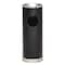 Rubbermaid Commercial Half Round 9 gal Half-Round Indoor Metal Can, Black, None, Steel, Not Applicable FGSO820PLBK - alternate 2