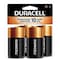 Duracell Coppertop D Alkaline Battery, 1.5V DC, PK4 MN1300R4Z - alternate 1