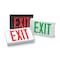 Big Beam Exit Sign, White, 2 Face(s), LED, Universal Mount, Not Battery Powered XFL2RWW-U - alternate 2