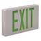 Big Beam Exit Sign, White, 2 Face(s), LED, Universal Mount, Not Battery Powered XKL2GWWU - alternate 1