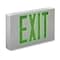 Big Beam Exit Sign, White, 2 Face(s), LED, Universal Mount, Nickel Cadmium EXKL2GWWU - alternate 1