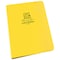 Zoro Select 1/2" Six Ring Field Round Binder, Yellow/Silver 200 - alternate 1