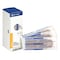 First Aid Only Adhesive Bandage, Strip Bandages, 1 in x 3 in, Fabric, Latex Free, Not Metal Detectable, 25PK FAE-3001 - alternate 1