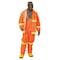 Mcr Safety Rainsuit with Detachable Hood, PVC, 0.35 mil Thick, Detachable, Orange, 2XL 2013RX2 - alternate 4