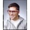 Uvex Astrospec OTG 3001, Safety Glasses, Anti-Fog, Clear Lens, Blue/Red/White Frame, Frameless S2530C - alternate 2