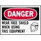 Brady Danger Label, Instruction, 5 In. W, PK5, 86151 86151 - alternate 1