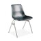 Zoro Select Stacking Chair, Plastic, Sand 3W033 - alternate 2