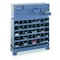 Durham Mfg Pigeonhole Bin Unit, 33.75 in W x 12 in D x 23.875 in H, 40 Compartments, Gray, Steel 359-95 - alternate 7