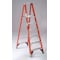 Werner 8 ft Fiberglass Platform Stepladder, 375 lb Capacity P7406 - alternate 3