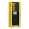 Eagle Mfg Hazardous Material Storage Cabinet, 55 gal, 1 Shelves, Steel, 34 in W x 65 in H x 34 in D, Yellow 1926X - alternate 5