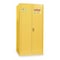 Eagle Mfg Hazardous Material Storage Cabinet, 55 gal, 1 Shelves, Steel, 34 in W x 65 in H x 34 in D, Yellow 1926X - alternate 1