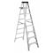 Werner 8 ft Aluminum Stepladder, 300 lb Capacity 378 - alternate 7